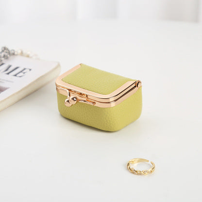 Classic Luxury ✨ Genuine Leather Mini Pouch - Stay Organized in Style! 👜 40K+ Happy Customers - Limited Stock!