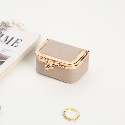 Classic Luxury ✨ Genuine Leather Mini Pouch - Stay Organized in Style! 👜 40K+ Happy Customers - Limited Stock!
