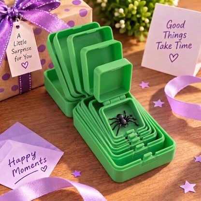 🎁 6-Layer Nesting Prank Gift Box | Pick Your Surprise: Middle Finger, Spider or Number 67